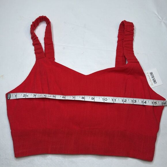 NWT Monteau Los Angeles Cropped Top, sizes Medium - Picture 7 of 11